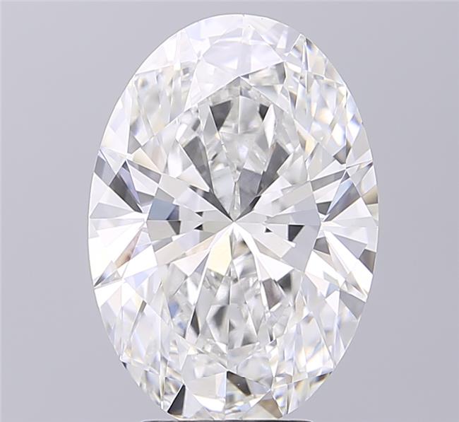 5.04 ct. oval Lab Grown Diamond front image