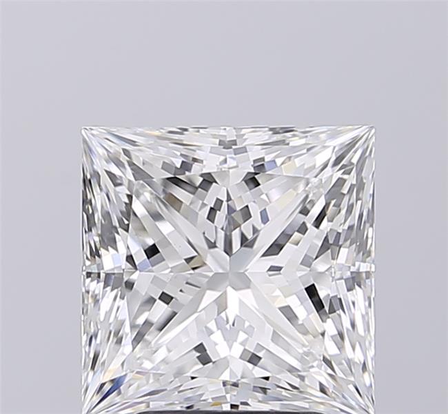 3.29 ct. princess Lab Grown Diamond front image