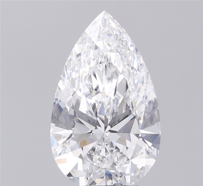 3.20 ct. pear Lab Grown Diamond front image