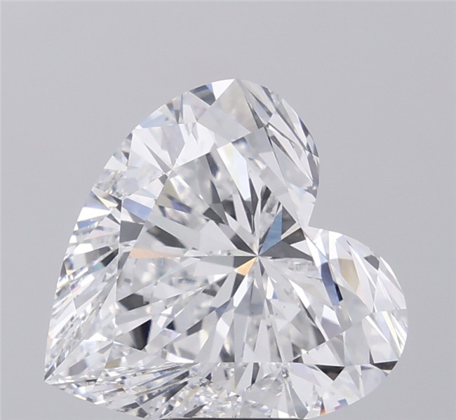 6.38 ct. heart Lab Grown Diamond front image
