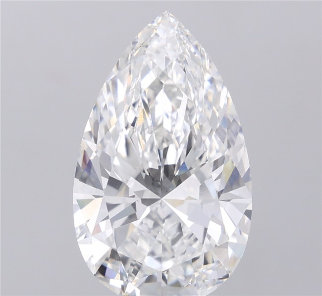 7.07 ct. pear Lab Grown Diamond front image