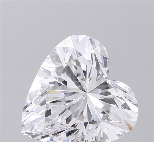 5.74 ct. heart Lab Grown Diamond front image