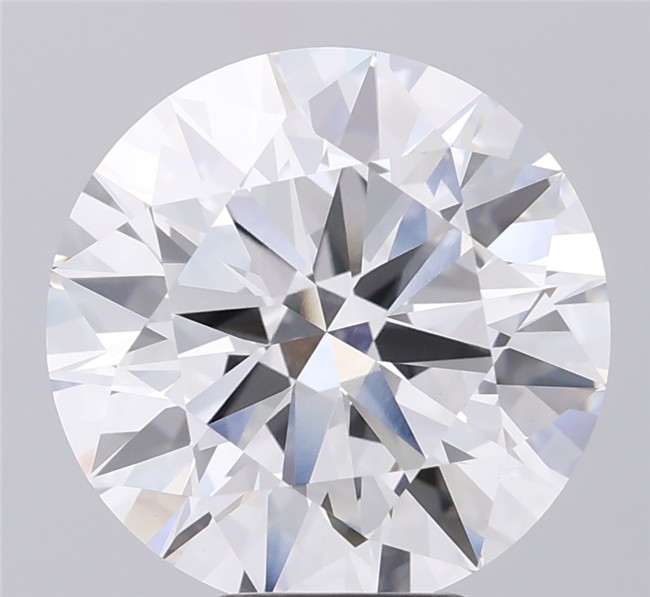 6.34 ct. round Lab Grown Diamond front image
