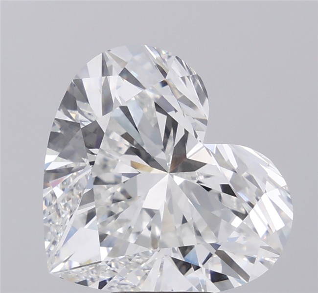7.23 ct. heart Lab Grown Diamond front image