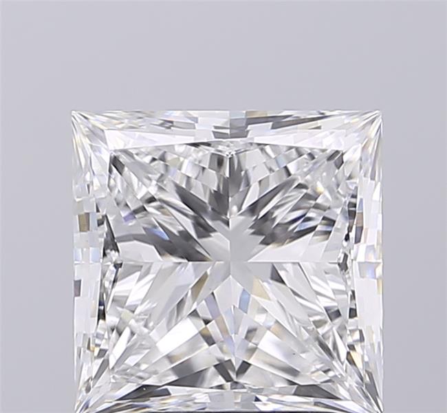 3.74 ct. princess Lab Grown Diamond front image