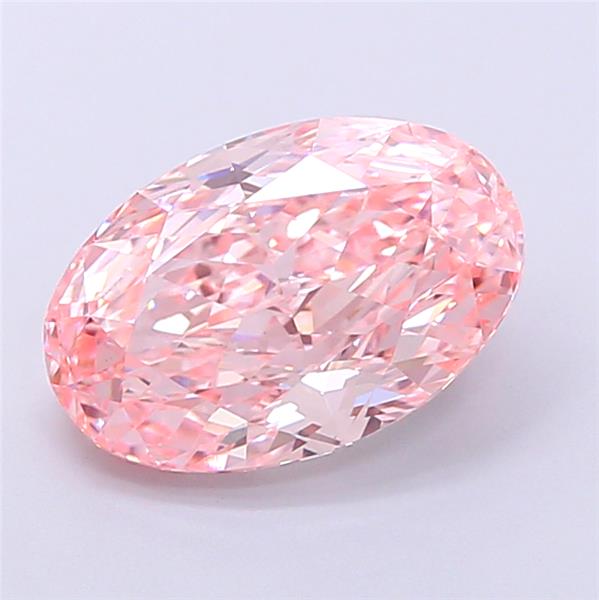 3.09 ct. oval Lab Grown Diamond front image