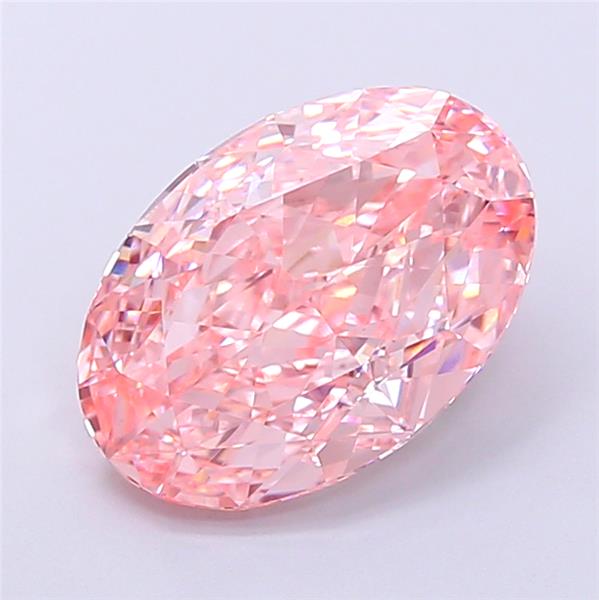 3.55 ct. oval Lab Grown Diamond front image