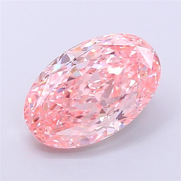 3.01 ct. oval Lab Grown Diamond front image