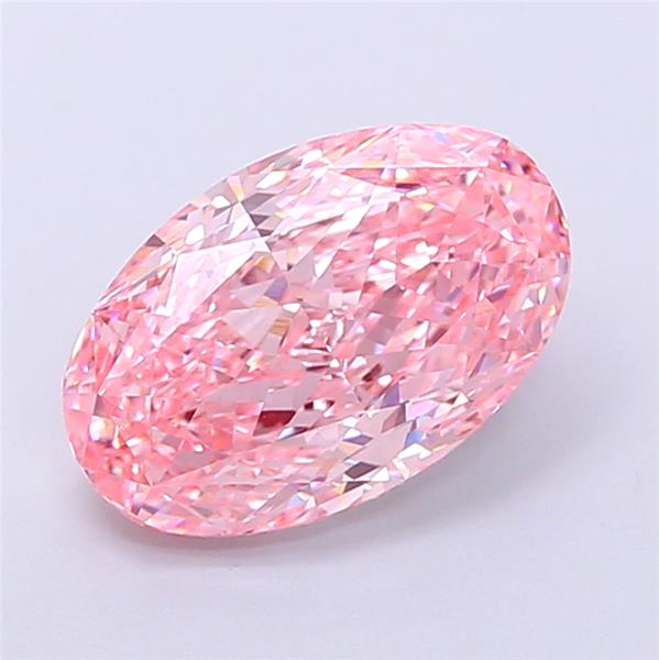 3.02 ct. oval Lab Grown Diamond front image