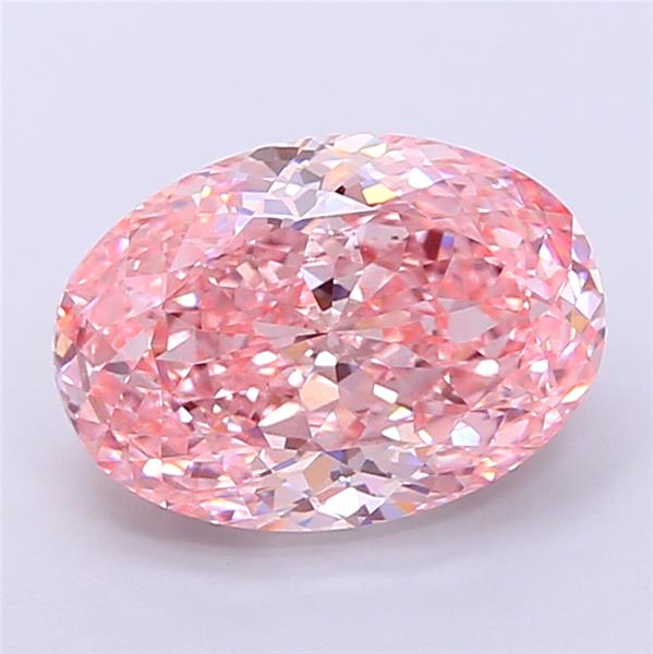 4.07 ct. oval Lab Grown Diamond front image