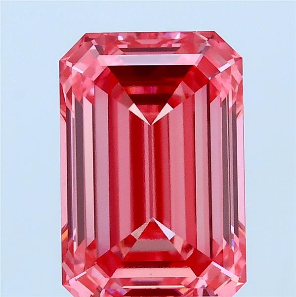 2.53 ct. emerald Lab Grown Diamond front image