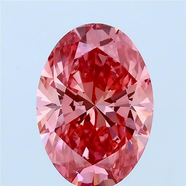2.08 ct. oval Lab Grown Diamond front image