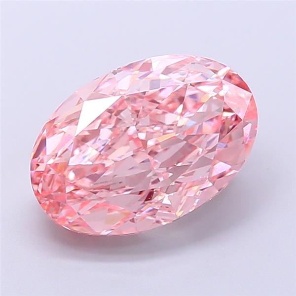 4.02 ct. oval Lab Grown Diamond front image