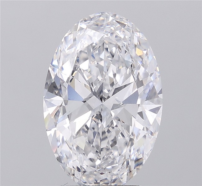 5.04 ct. oval Lab Grown Diamond front image