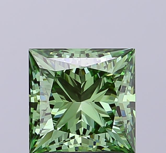 2.08 ct. princess Lab Grown Diamond front image