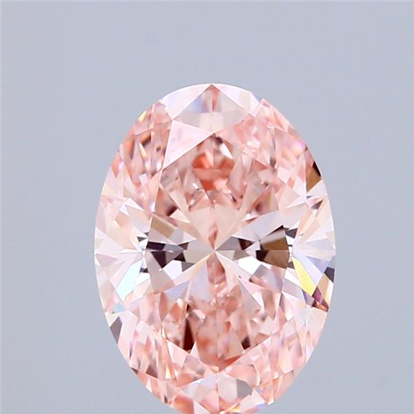 2.06 ct. oval Lab Grown Diamond front image