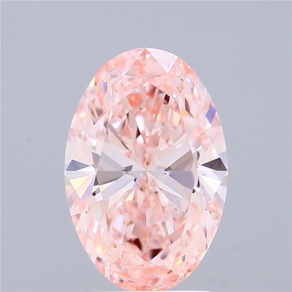 2.50 ct. oval Lab Grown Diamond front image