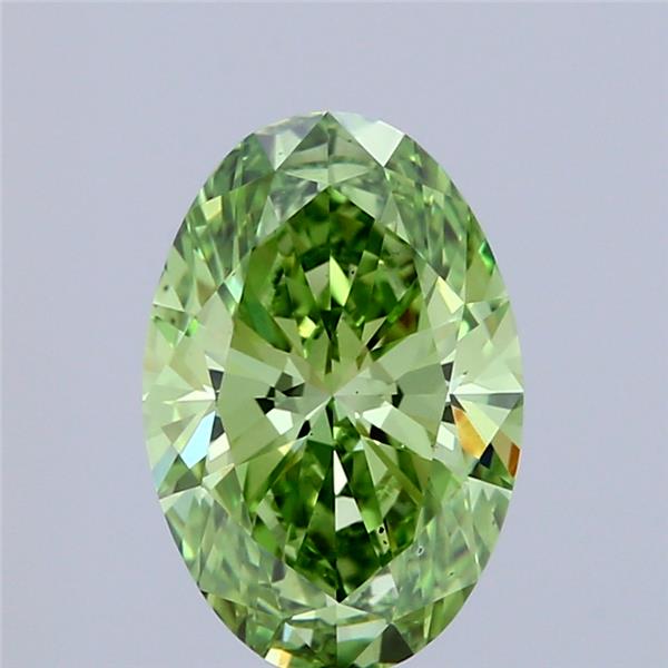 2.07 ct. oval Lab Grown Diamond front image