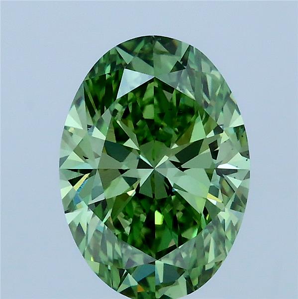 2.03 ct. oval Lab Grown Diamond front image