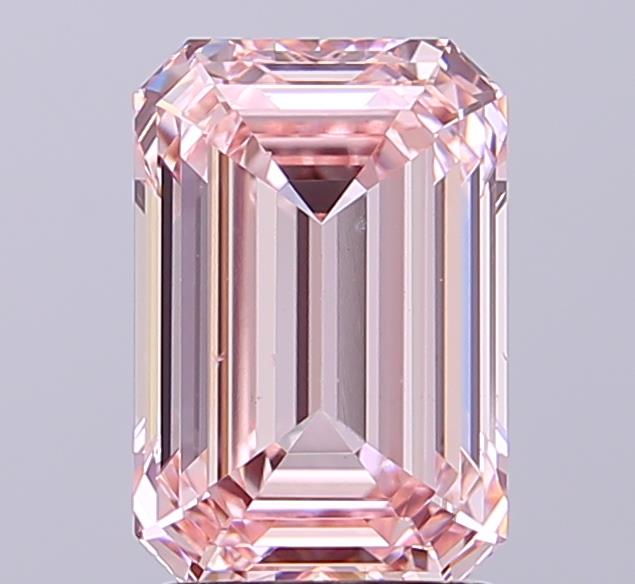 2.56 ct. emerald Lab Grown Diamond front image