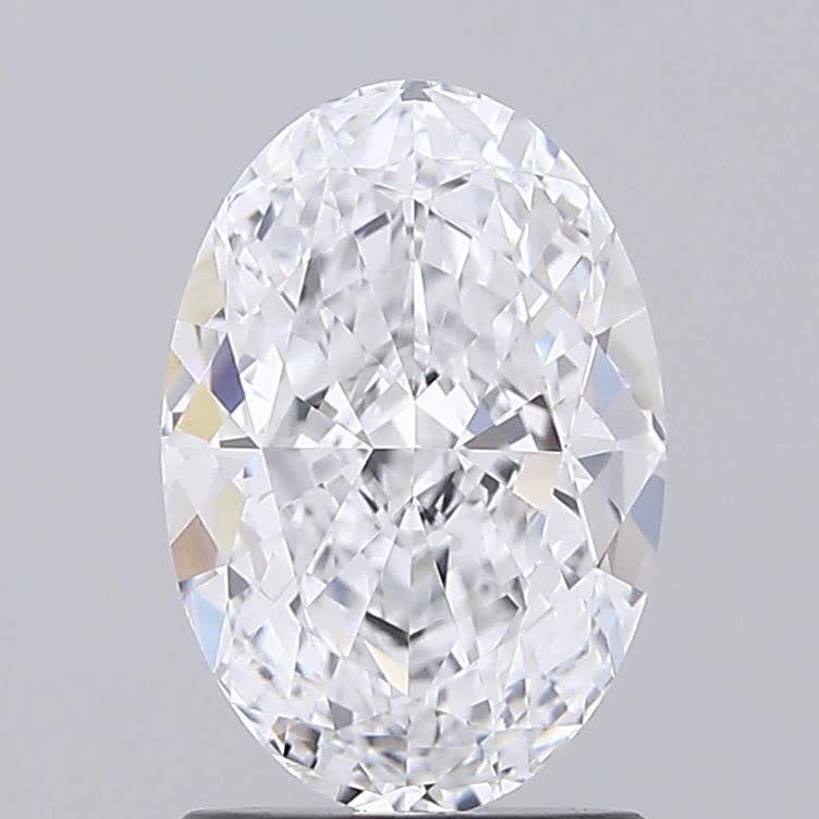 2.06 ct. oval Lab Grown Diamond front image