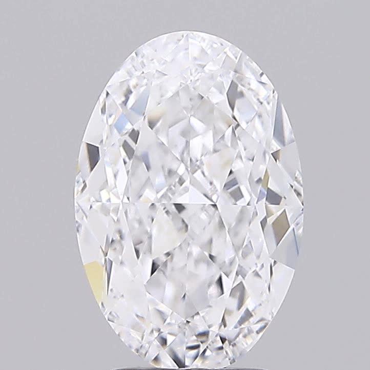 3.54 ct. oval Lab Grown Diamond front image