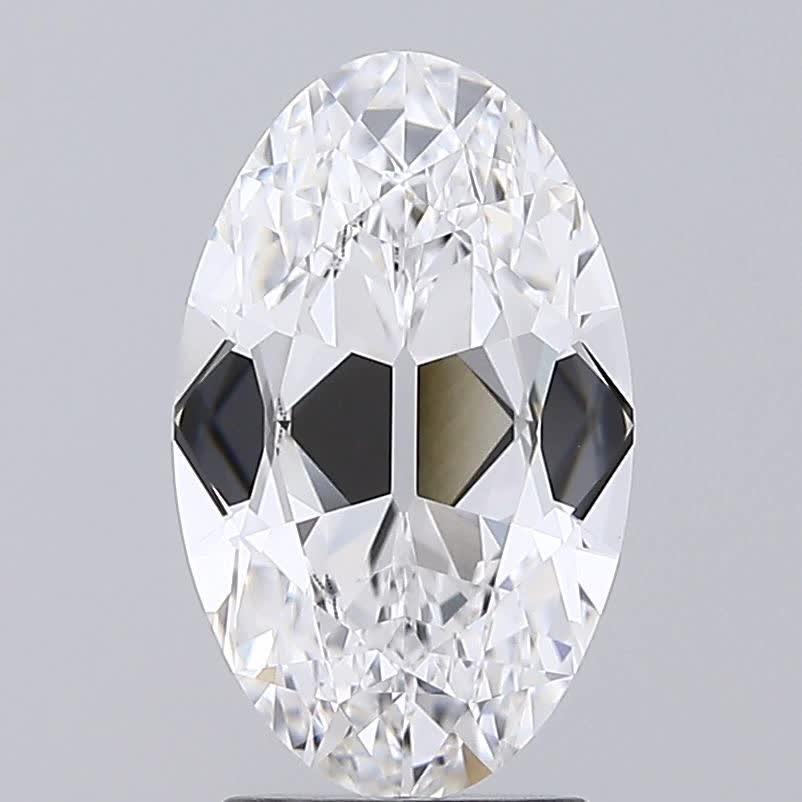 3.03 ct. oval Lab Grown Diamond front image