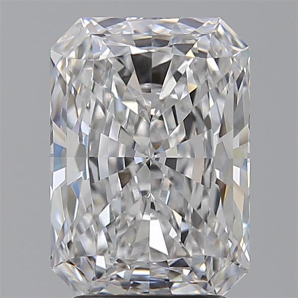 3.05 carat e VVS2 EX Cut IGI radiant diamond