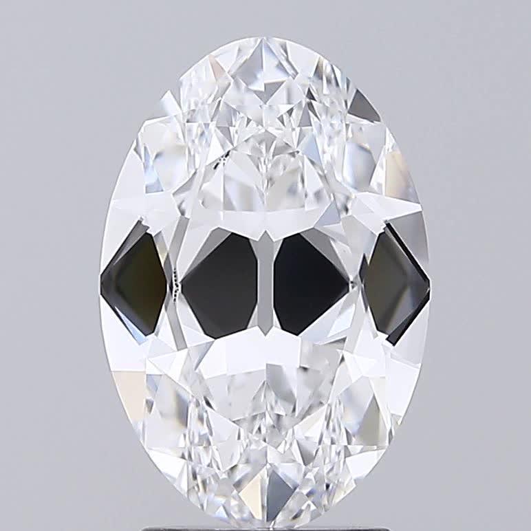 3.03 ct. oval Lab Grown Diamond front image