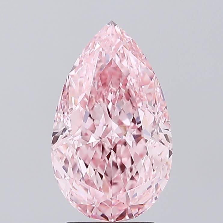 3.17 ct. pear Lab Grown Diamond front image