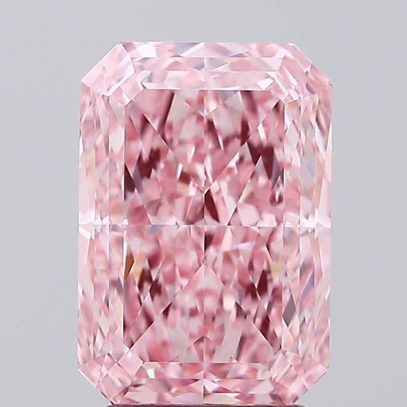 3.09 ct. radiant Lab Grown Diamond front image