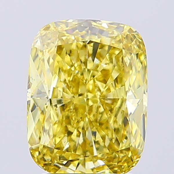 2.56 ct. cushion Lab Grown Diamond front image