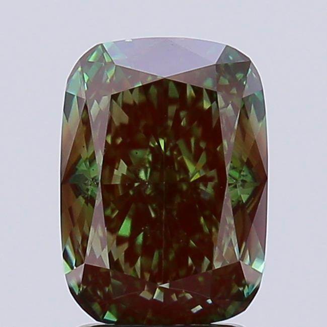 2.52 ct. cushion Lab Grown Diamond front image