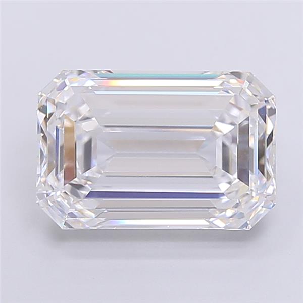 5.04 ct. emerald Lab Grown Diamond front image