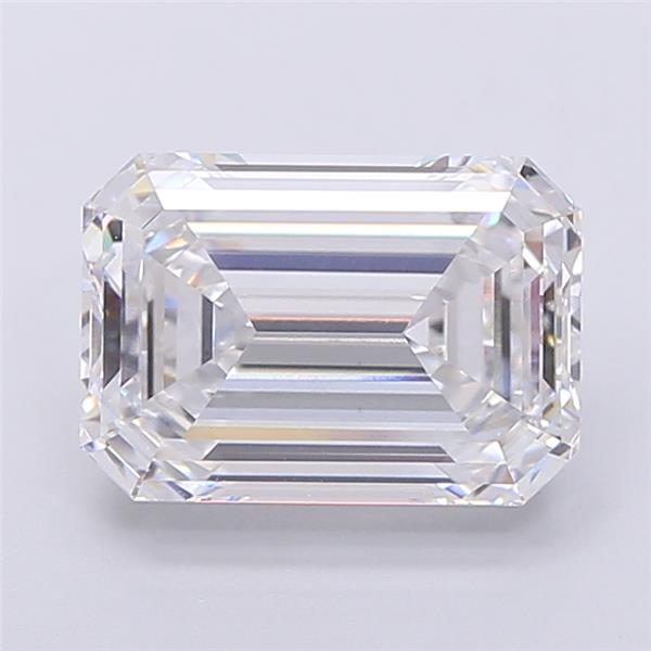 5.04 ct. emerald Lab Grown Diamond front image