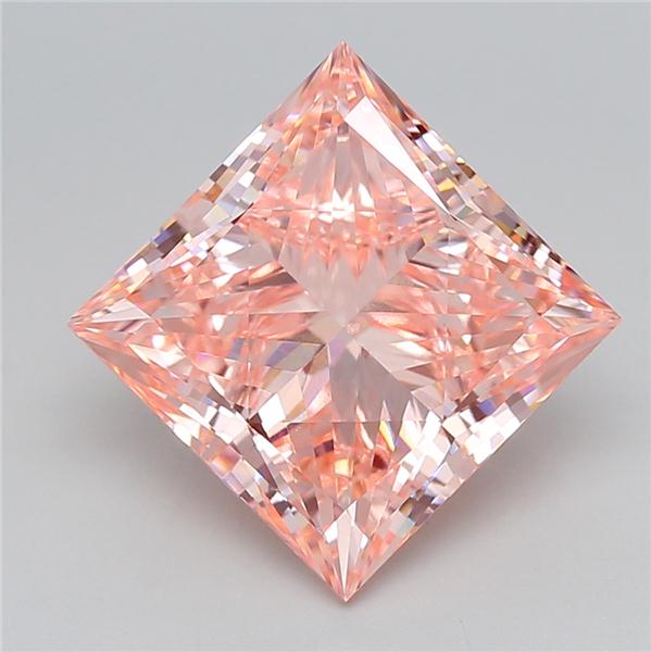 8.07 ct. princess Lab Grown Diamond front image