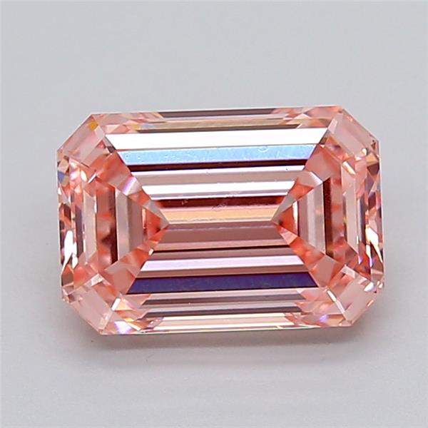 3.10 ct. emerald Lab Grown Diamond front image