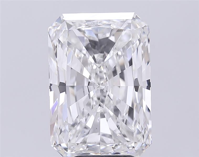 6.01 ct. radiant Lab Grown Diamond front image