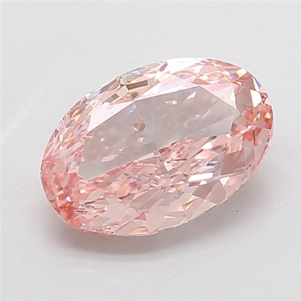 5.02 ct. oval Lab Grown Diamond front image