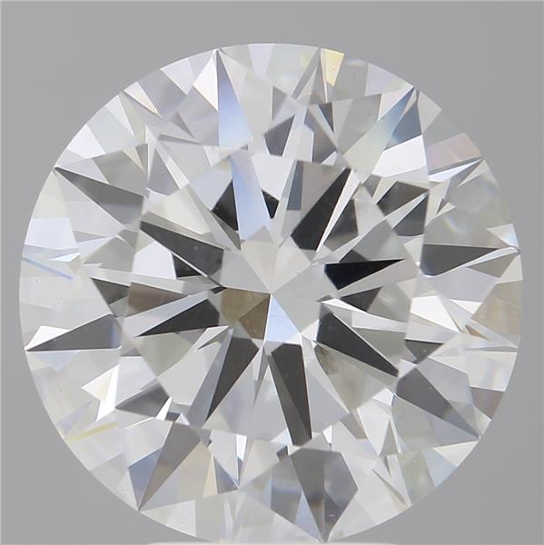6.01 ct. round Lab Grown Diamond front image