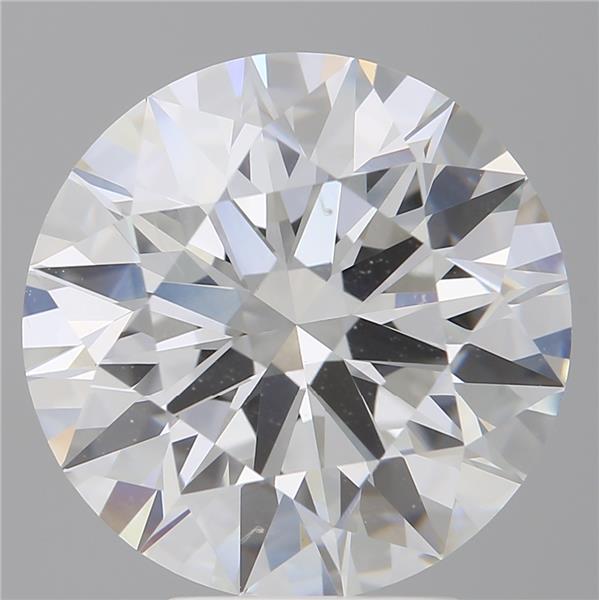 5.01 ct. round Lab Grown Diamond front image