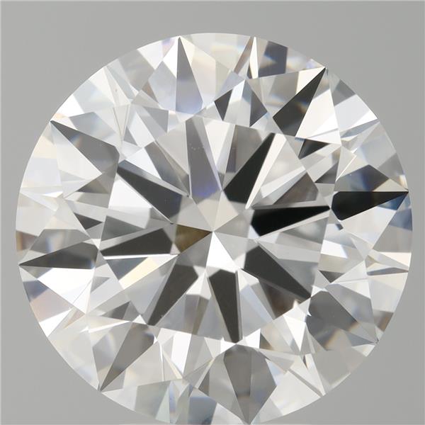 6.04 ct. round Lab Grown Diamond front image