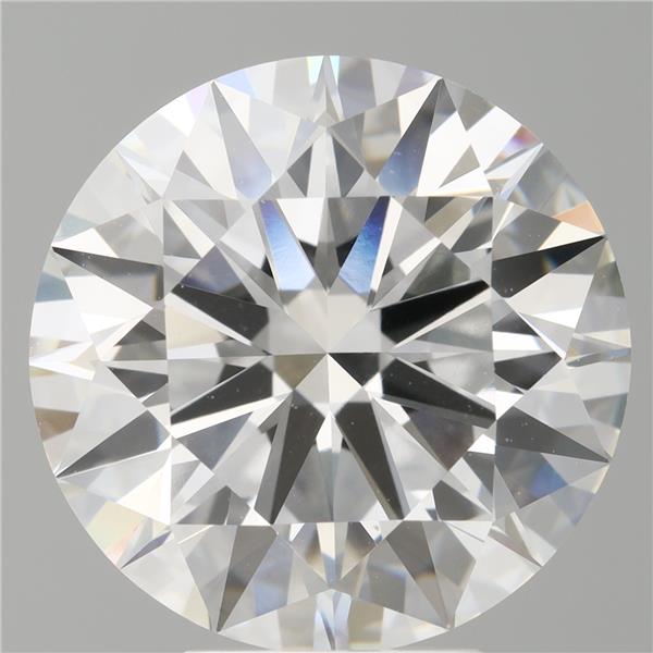6.10 ct. round Lab Grown Diamond front image