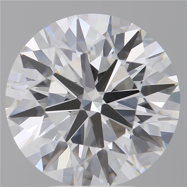 6.04 ct. round Lab Grown Diamond front image