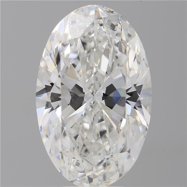 8.01 ct. oval Lab Grown Diamond front image