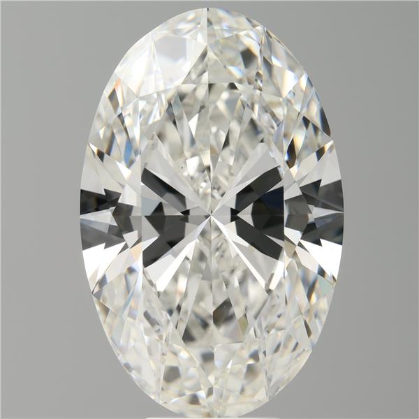 9.06 ct. oval Lab Grown Diamond front image