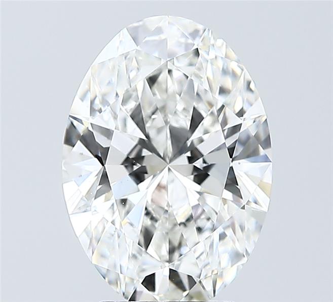 3.02 ct. oval Lab Grown Diamond front image