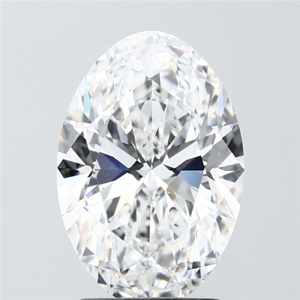 2.56 ct. oval Lab Grown Diamond front image