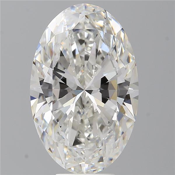 8.02 ct. oval Lab Grown Diamond front image