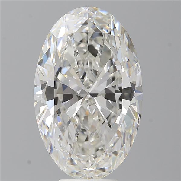 8.10 ct. oval Lab Grown Diamond front image